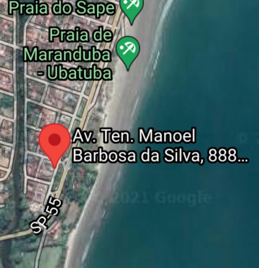 Ubatuba Frente O Mar Apartment Exterior photo
